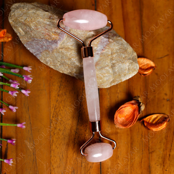 ROSE QUARTZ FACE ROLLER