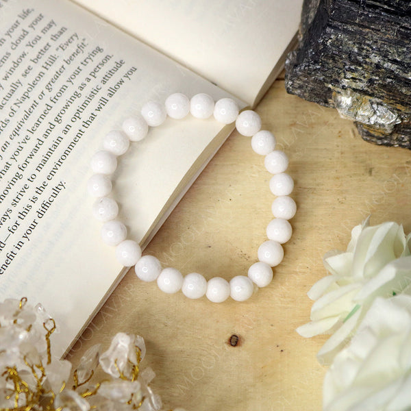 White Agate Bracelet